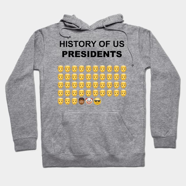 History Of Us Presidents Hoodie by MaydenArt